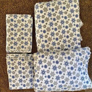 RUVANTI Queen Flannel Sheets Set